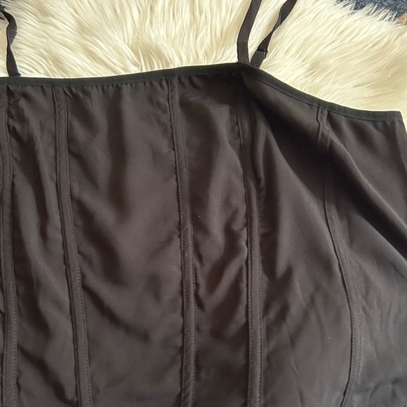 NWT Torrid Challis Corset Crop Top - Picture 5 of 9